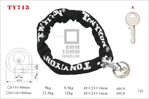 TONYON-candado redondo de acero inoxidable para freno de bicicleta, candado de material de alta calidad resistente al agua para motocicleta - Product Image 6