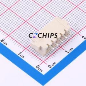 BX-HA2.54-5PWT Wire-to-Board Pin Header SMD,P=2.5mm,Horizontal Mount Connector 1x5P 2.5mm Horizontal Mount XHB - Product Image 2