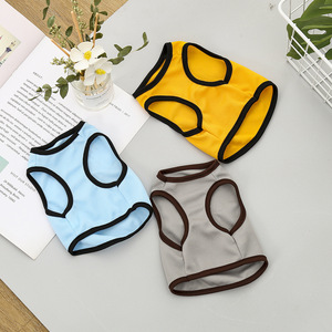 Wholesale Summer Cheap Large <strong>Size</strong> Multicolor Cotton <strong>Plain</strong> Color Dog Pet <strong>T</strong> <strong>Shirt</strong> Pet Dog Clothes Luxury <strong>Shirts</strong> Dog <strong>Shirt</strong> Blank - Product Image 6