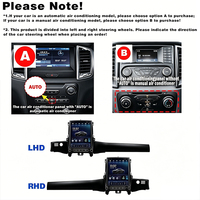 Autoradio vertical Android 14 de 12,1 pouces pour Ford Ranger Everest F550 2016-2021, CarPlay sans fil, lecteur GPS, Carplay
