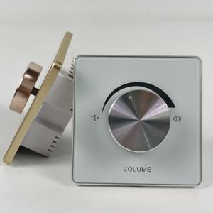 Amplificateur audio stéréo professionnel pour musique d'ambiance domestique, montage mural, adaptateur d'impédance 8 ohms, contrôleur de volume pour haut-parleur haute puissance - Product Image 3