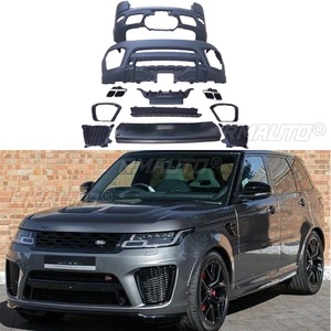 สำหรับ Range Rover Sport 2018-2019 อุปกรณ์ตกแต่งรถยนต์ ชุดแต่งกันชนหน้า ช่องระบายอากาศกันชนหน้า ชุดแต่งกันชนหลัง ชุดแต่งรอบคัน - Product Image 2