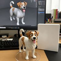 Peralatan Pemindaian Printer 3D untuk Model Animasi Buatan Tangan yang Mirip Asli - Ornamen Hadiah Pernikahan dan Ulang Tahun yang Dibuat Melalui Pencetakan 3D Penuh