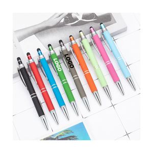 Custom Logo Push-Action Gel <b>Pen</b> and Bulk Metal Stylus <b>Pens</b> for Business Gifts & Promotional Advertising - Product Image 1