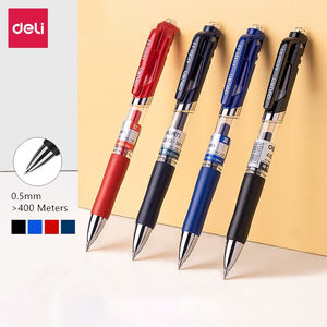 Deli EQ10420 EQ10430 einziehbarer neutraler Stift 0,5mm schwarz blau Farbe schreiben Schul büro Briefpapier - Product Image 1