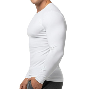 Wholesale Mens <b>Compression</b> Wear Gym T <b>Shirt</b> <b>Custom</b> Logo Plain <b>Design</b> High Quality Breathable Long Sleeve Men Gym T <b>Shirts</b> - Product Image 4