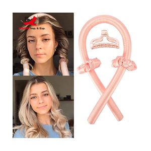 Set de Rodillos de Plástico y Nailon para Peinar el Cabello sin Calor, para Crear Volumen en Peinados Largos y Cortos, con Clips - Product Image 2