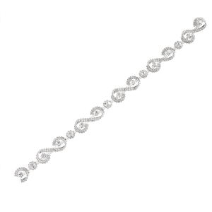 Thiết Kế Độc Đáo Sang Trọng Bling Rhinestone Pha Lê Thân Thiện Với Môi Cắt Tỉa Cho Giày Dép Và Túi Xách - Product Image 1