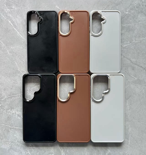 Independent Aluminum Camera Blank Grooved Phone Case for Samsung S26 Plus S26 Ultra S25 Metal Buttons Diy Grooved Phone Cover