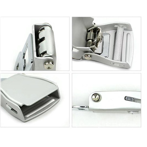 Aluminum Alloy Side Release <b>Buckle</b> 55mm X 37mm For Bags And Backpacks Durable Metal Seatbelt <b>Buckle</b> 1.5 Inch - Product Image 3