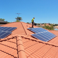 Support de panneau solaire en acier inoxydable SUS304 sablé Yuens OEM, système de montage solaire réglable pour poutre en bois, pour toit en tuiles ou en bardeaux