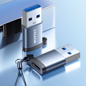 Adaptateur SAMZHE OTG USB3.2 vers Type-C, adaptateur de transfert de données OTG, convertisseur USB pour écouteurs, clavier, souris, chargeur de voiture, connecteur - Product Image 2