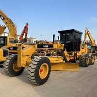Niveleuse fiable Caterpillar CAT140H utilisée niveleuse durable et haute performance