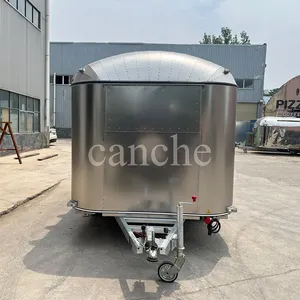 Camion de restauration mobile commercial pour hot-dogs et frites, remorque alimentaire extérieure - Product Image 6