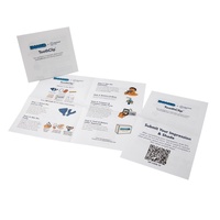 Flyer publicitaire personnalisé en Chine, A6, 100 g/m², design moderne, minimaliste, coloré, pour les petites entreprises, réutilisable, impression