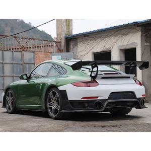 ชุดแต่งท้ายรถยนต์สไตล์ GT2RS ปี 2009-2013 ทำจากคาร์บอนไฟเบอร์แบบเปียก สภาพใหม่ เหมาะสำหรับ 911 997.2 - Product Image 4