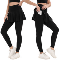 Taille haute hanche ascenseur Yoga Culottes femmes séchage rapide exercice danse course musculation Fitness Culottes poches latérales