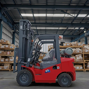 Tất cả các xe nâng địa hình để bán 2 tấn 2.5 tấn 3 tấn 3000mm Chiều cao nâng với bên thay đổi tùy chọn Xăng LPG xe nâng mới - Product Image 1