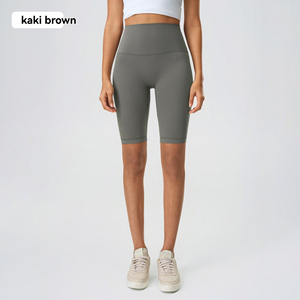 Shorts de yoga NULS Naked Feeling sans découpe en V pour femme, taille haute, effet push-up, pour le <span class=keywords><strong>cyclisme</strong></span> en extérieur, le sport et le fitness, 5 points - Product Image 5