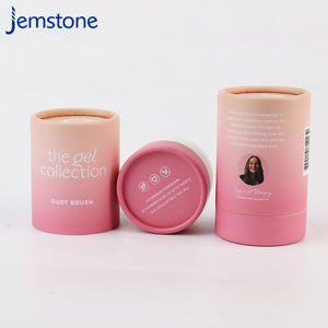 Tube de papier d'emballage imprimé en couleur personnalisée biodégradable de haute qualité avec couvercle - Product Image 5