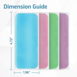 Derband Muestra gratis Tela no tejida Parche de gel refrigerante 5x12cm Salud del bebé Compresa fría - Product Image 3