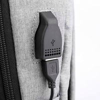 Sac à dos décontracté pour étudiante avec chargement USB, sacs pour ordinateur minimalistes, ensemble de trois pièces, vente en gros
