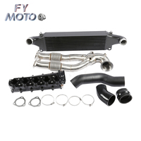 Intercooler + collecteur d'admission + tuyau de descente d'échappement + kit de tuyau d'admission pour AUDI TTRS & 8V RS3