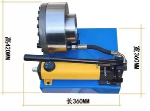 Prensadora manual de <span class=keywords><strong>manguera</strong></span> hidráulica con bomba 600T Fuerza de sujeción Fácil de operar Crimpadora eficiente - Product Image 5