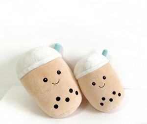 Vente flash : Oreiller en forme de tasse de thé au lait kawaii, créatif, simulation, mignon, drôle, peluche Boba, dropshipping avec rembourrage en coton PP - Product Image 5