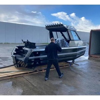 Nouveau bateau de pêche Gospel en aluminium de 20 pieds/6m avec cabine pour les aventures en bateau