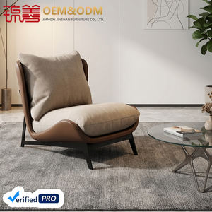 Sillón Mecedora de Lujo JINSHAN con Reposabrazos, Sofá Individual Cómodo y Moderno para Sala de Estar - Product Image 4