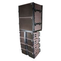 Venta al por mayor de fábrica: Caja de sonido pasiva LA210 Line Array de neodimio con doble altavoz de 10 pulgadas y subwoofer de 18 pulgadas para escenario