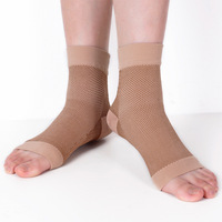 Attelle de compression élastique de cheville de classe I avec soutien de la voûte plantaire pour pieds plats, protection sportive de la cheville
