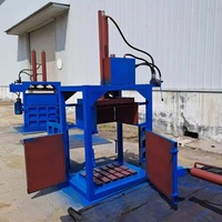 Presse à balles pour vêtements usagés, presse hydraulique pour vêtements, presse à balles pour vêtements usagés en Chine