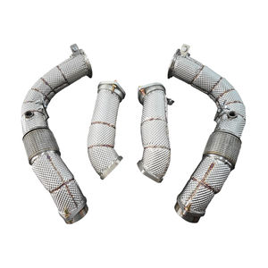 Heatshield Downpipe untuk BMW M5 G90 Racing Downpipe - Product Image 6