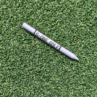 SwingPerfect - Juego de 100 Tees de Madera para Práctica de Golf, 70 mm, para Alineación, Línea de Inicio, Ejercicios de Putt, Compatibles con Tapetes de Golf, Ayuda para el Entrenamiento