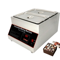 Petite machine de fusion de chocolat commerciale à haute température personnalisée Machine de trempe de chocolat électrique automatique pour usage domestique
