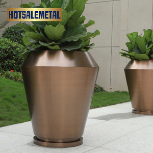 Maceta moderna de resina blanca para plantas, maceta creativa de plástico para interiores y exteriores, maceta decorativa, fabricante chino. - Product Image 6