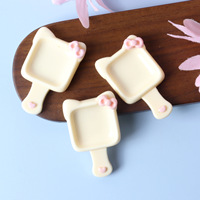 Moules en résine pour coques de téléphone, patchs, colliers, épingles à cheveux, pendentifs, colle à résine, plateau de cuisson Kawaii, breloques en résine à dos plat