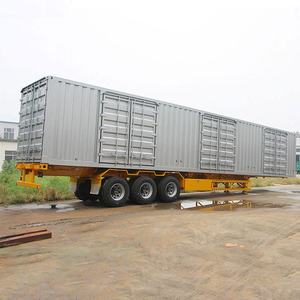 Usine chinoise – Nouvelle semi-remorque <span class=keywords><strong>fourgon</strong></span> à ailes latérales, <span class=keywords><strong>fourgon</strong></span> sec économique <span class=keywords><strong>pour</strong></span> la logistique - Product Image 4