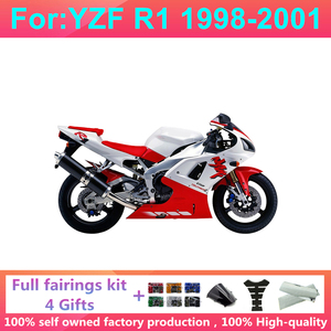 Nuevo Kit Completo de Carenado para Motocicleta ABS, Compatible con YZF1000 YZF-R1 R1 1998-2001, Carenados de Carrocería, Kits de Carrocería de Plástico YZF-R1 1998 - Product Image 6