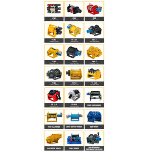 Gratis jatuh pelepasan udara <span class=keywords><strong>10</strong></span> <span class=keywords><strong>Ton</strong></span> kabel menarik kerekan hidrolik 20000lbs dengan rem hidrolik - Product Image 5