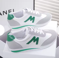 Chaussures de sport décontractées pour hommes Ysd, printemps, blanches, grande taille, respirantes, en maille et daim, à lacets, à enfiler, avec broderie sur le dessus