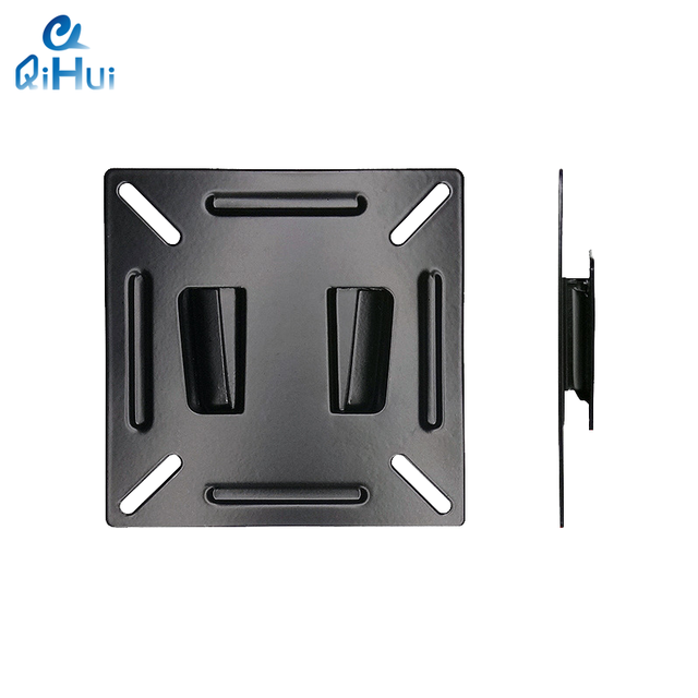 Qihui Factory Use for Lcd Monitor Tv Wall Stand Bracket Holder 75mm 100mm Mini Pc Computer Support 12-24 Inch Flat Pane Vesa