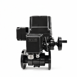 Venta de Liquidación B2B de COVNA, Válvulas Accionadas Eléctricamente con Flotador Rotatorio para Control Automatizado del Flujo de Agua y Fluidos, Válvula con Brida de UPVC - Product Image 2