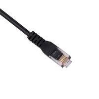 Cable de extensión LAN Ethernet RJ45 de 30CM, Cables DE COMUNICACIÓN DE MONTAJE EN Panel de tornillo macho a hembra 8P8C para mejora de red