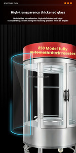 Rôtissoire Électrique Commerciale pour Poulet, Canard et Viande, Four Vertical en Acier Inoxydable Automatique, Nouveau Modèle pour Restaurants et Snack-bars - Product Image 5