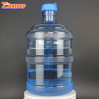 Eau Minérale De haute Qualité PC Bouteille Ronde 5000ml 5 Litres 5 Litres L 5 Litres Réservoir D'eau Avec Poignée