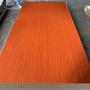 1220*2440mm FSC madera <span class=keywords><strong>colores</strong></span> <span class=keywords><strong>melamina</strong></span> 5mm 8mm 9mm 12mm 14mm grueso E1 Mdf tablero de fibra 18mm hoja decorativa de Mdf para Canadá - Product Image 2