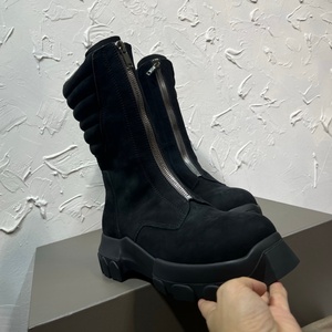 ירוק זית טבע ירוק, מגפי גשם בעיצוב אופנתי עם תכונת אנטי החלקה לשימוש בחווה בחורף ובסתיו - Product Image 5